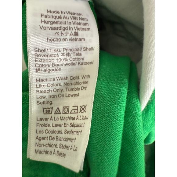 J. Crew Classic Mid Rise Chino Lightweight Shorts Pockets Belt Loops 0 Green - Picture 10 of 15